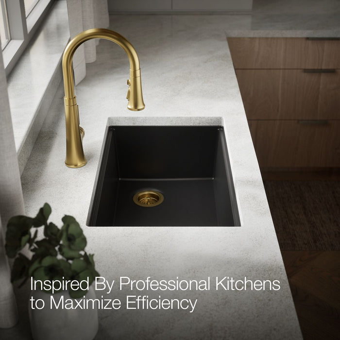 Kohler Billings 29" undermount single-bowl workstation kitchen sink