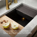 Kohler Billings 29" undermount single-bowl workstation kitchen sink