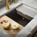 Kohler Billings 29" undermount single-bowl workstation kitchen sink