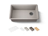 Kohler Billings 29" undermount single-bowl workstation kitchen sink