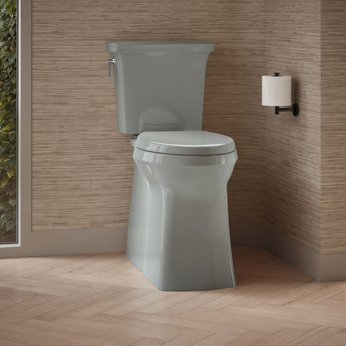 KOHLER K-33812 Corbelle Tall elongated toilet bowl with skirted trapway