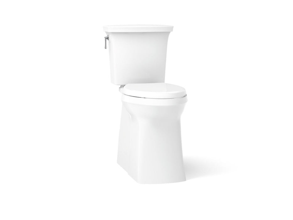 KOHLER K-33813 Corbelle Tall two-piece elongated toilet with skirted trapway, 1.28 gpf