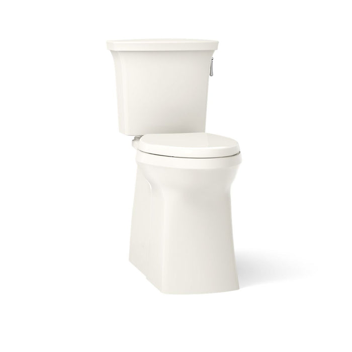 KOHLER K-33813-RA Corbelle Tall two-piece elongated toilet with skirted trapway, 1.28 gpf