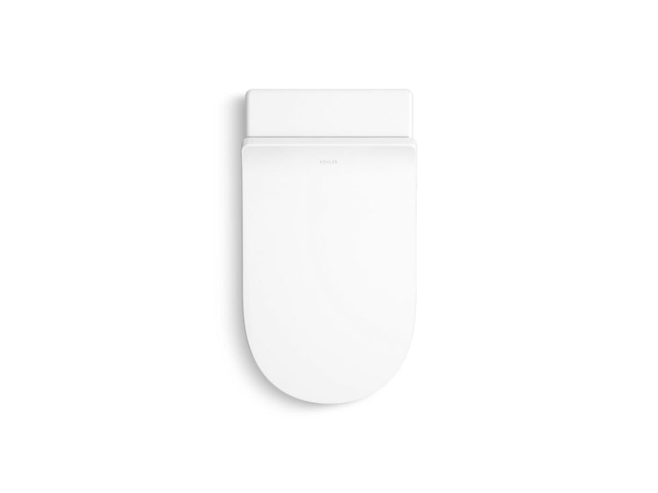 KOHLER K-34281-0 Leap+ K-34281 Leap One-piece Elongated Smart Toilet with Front Bidet Wand Technology, Dual-flush