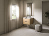 Kohler Maxstow 24" wall-hung bathroom vanity cabinet with sink and quartz top