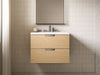 Kohler Maxstow 24" wall-hung bathroom vanity cabinet with sink and quartz top