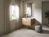 Kohler Maxstow 30" wall-hung bathroom vanity cabinet with sink and quartz top