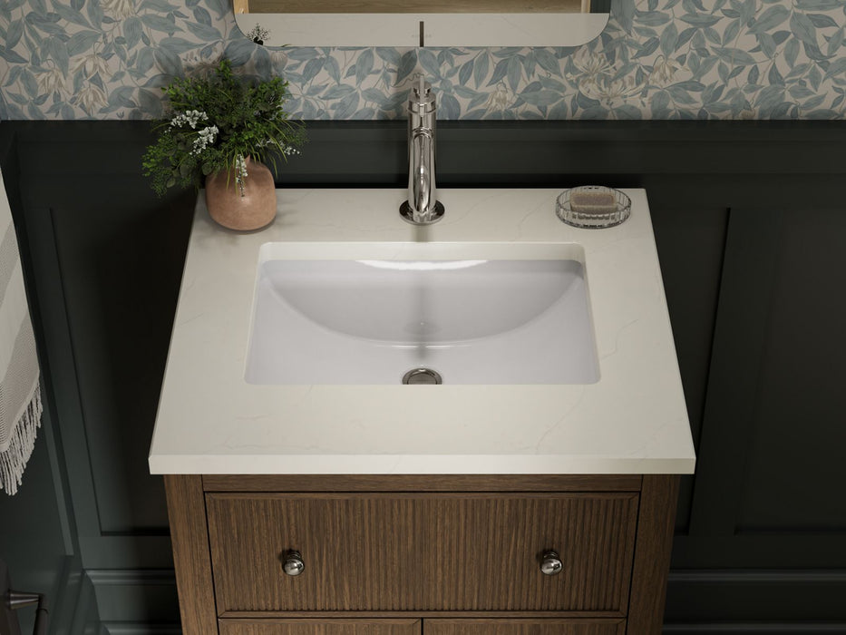 Kohler Malin by Studio McGee 24" bathroom vanity cabinet with sink and quartz top