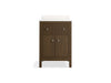 Kohler Malin by Studio McGee 24" bathroom vanity cabinet with sink and quartz top
