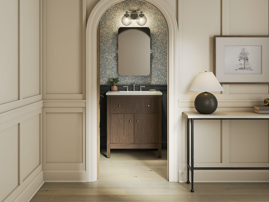 Kohler Malin by Studio McGee 30" bathroom vanity cabinet with sink and quartz top