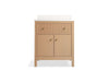 Kohler Malin by Studio McGee 30" bathroom vanity cabinet with sink and quartz top