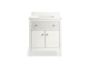 Kohler Malin by Studio McGee 30" bathroom vanity cabinet with sink and quartz top