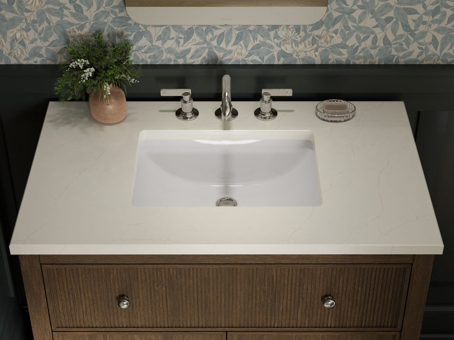 Kohler Malin by Studio McGee 36" bathroom vanity cabinet with sink and quartz top