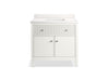 Kohler Malin by Studio McGee 36" bathroom vanity cabinet with sink and quartz top