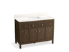 Kohler Malin by Studio McGee 48" bathroom vanity cabinet with sink and quartz top