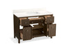 Kohler Malin by Studio McGee 48" bathroom vanity cabinet with sink and quartz top
