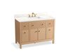 Kohler Malin by Studio McGee 48" bathroom vanity cabinet with sink and quartz top