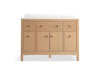 Kohler Malin by Studio McGee 48" bathroom vanity cabinet with sink and quartz top