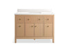Kohler Malin by Studio McGee 48" bathroom vanity cabinet with sink and quartz top