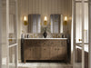 Kohler Malin by Studio McGee 60" bathroom vanity cabinet with sinks and quartz top