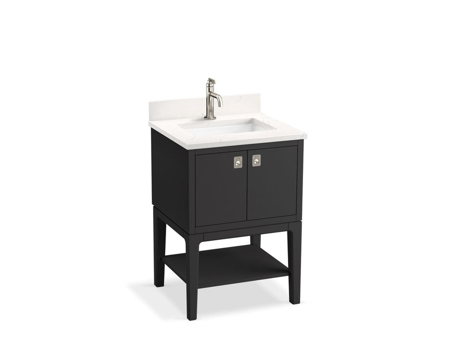 Kohler Seagrove by Studio McGee 24" bathroom vanity cabinet with sink and quartz top