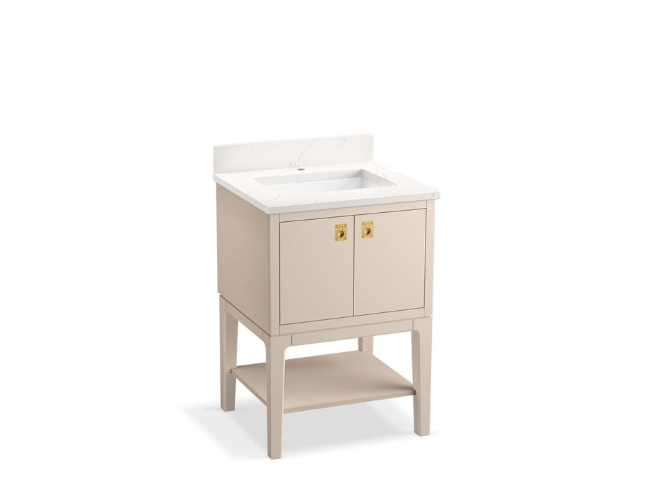 Kohler Seagrove by Studio McGee 24" bathroom vanity cabinet with sink and quartz top