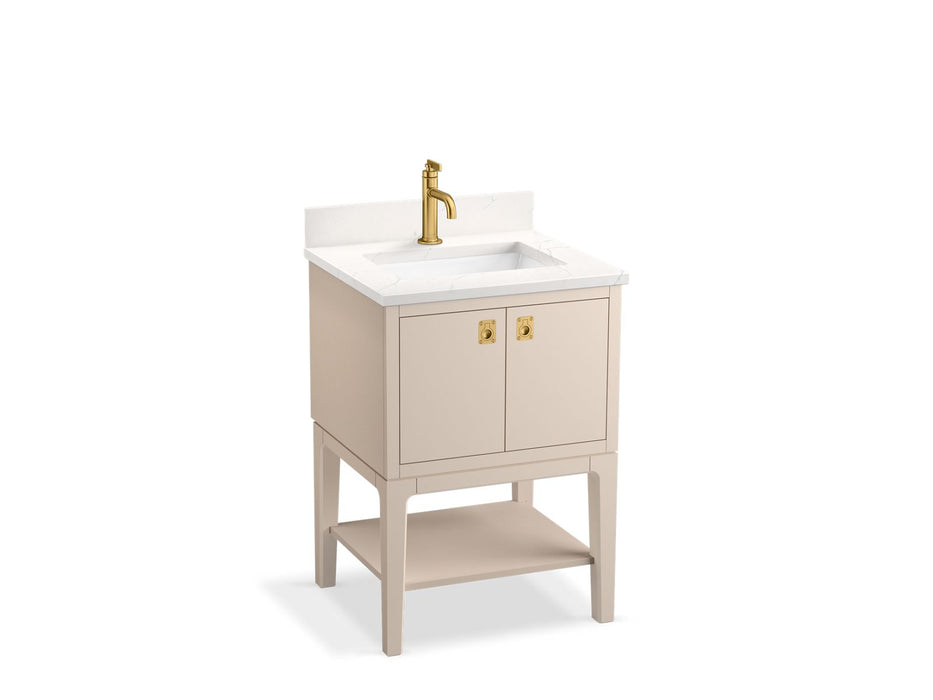 Kohler Seagrove by Studio McGee 24" bathroom vanity cabinet with sink and quartz top