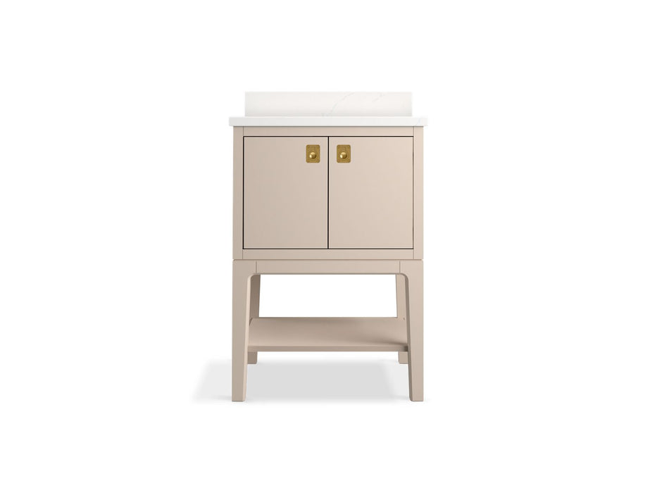 Kohler Seagrove by Studio McGee 24" bathroom vanity cabinet with sink and quartz top