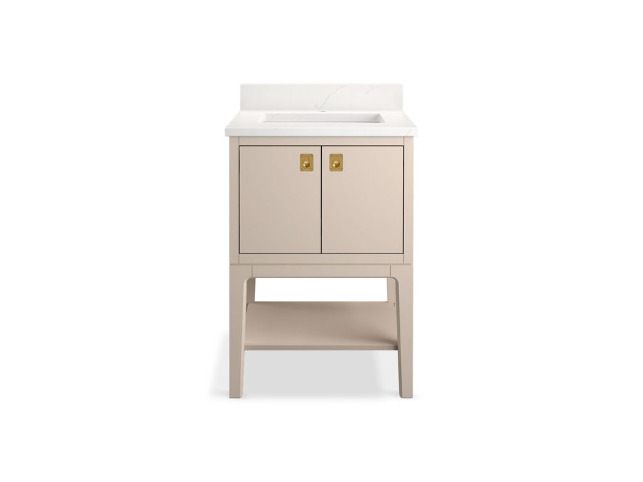 Kohler Seagrove by Studio McGee 24" bathroom vanity cabinet with sink and quartz top