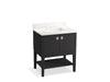 Kohler Seagrove by Studio McGee 30" bathroom vanity cabinet with sink and quartz top