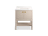 Kohler Seagrove by Studio McGee 30" bathroom vanity cabinet with sink and quartz top