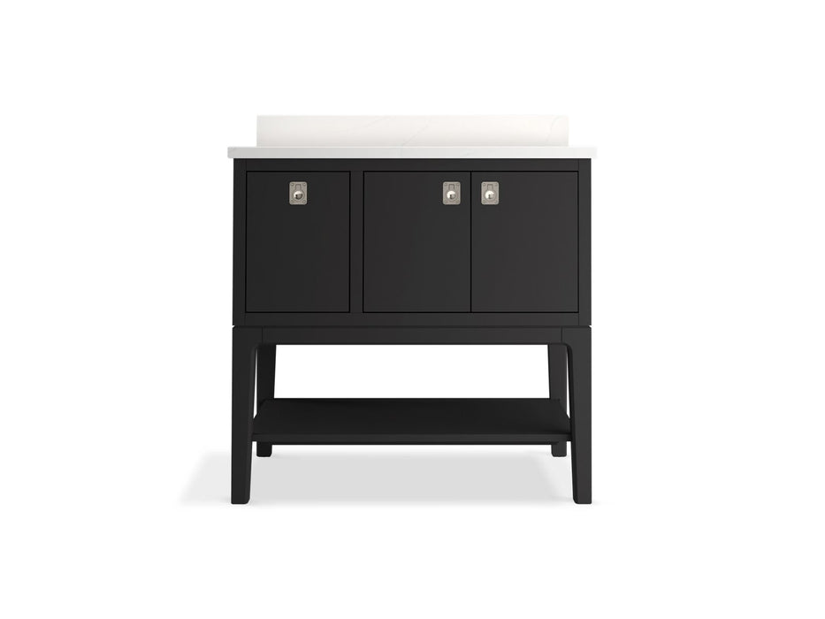 Kohler Seagrove by Studio McGee 36" bathroom vanity cabinet with sink and quartz top