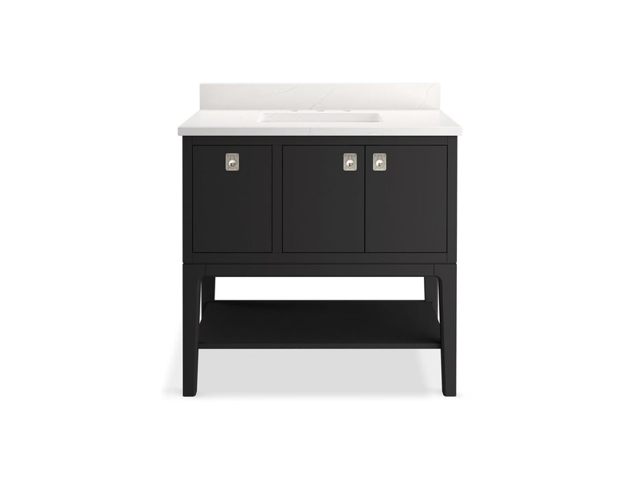 Kohler Seagrove by Studio McGee 36" bathroom vanity cabinet with sink and quartz top