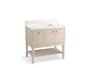 Kohler Seagrove by Studio McGee 36" bathroom vanity cabinet with sink and quartz top
