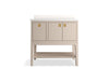 Kohler Seagrove by Studio McGee 36" bathroom vanity cabinet with sink and quartz top