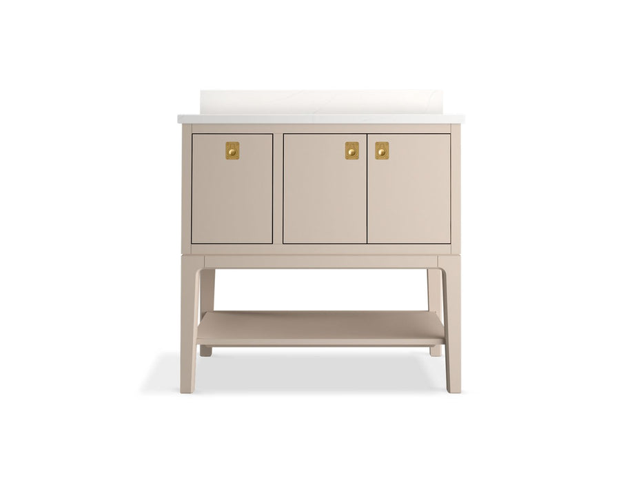 Kohler Seagrove by Studio McGee 36" bathroom vanity cabinet with sink and quartz top