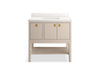 Kohler Seagrove by Studio McGee 36" bathroom vanity cabinet with sink and quartz top