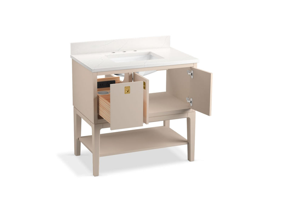 Kohler Seagrove by Studio McGee 36" bathroom vanity cabinet with sink and quartz top