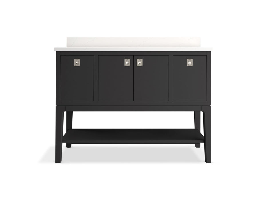 Kohler Seagrove by Studio McGee 48" bathroom vanity cabinet with sink and quartz top