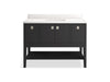 Kohler Seagrove by Studio McGee 48" bathroom vanity cabinet with sink and quartz top