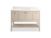 Kohler Seagrove by Studio McGee 48" bathroom vanity cabinet with sink and quartz top