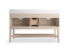 Kohler Seagrove by Studio McGee 60" bathroom vanity cabinet with sinks and quartz top