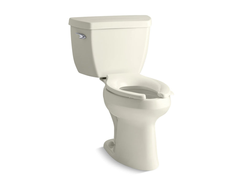 KOHLER K-3519-T Highline Two-piece elongated toilet, 1.0 gpf
