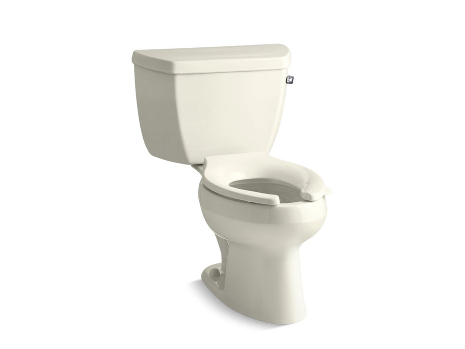 KOHLER K-3531-RA Wellworth Two-piece elongated toilet, 1.0 gpf