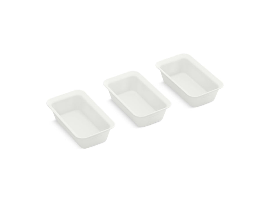 KOHLER K-35484 Three-piece workstation prep bowl set