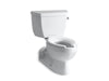 KOHLER K-3554-RA Barrington Two-piece elongated toilet, 1.6 gpf