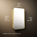 3/4 view of product with dimensions