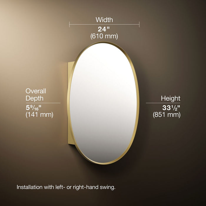 3/4 view of product with dimensions