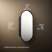 3/4 view of product with dimensions