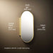3/4 view of product with dimensions